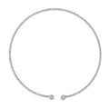 Fine Women Elegant Simple 925 Sterling Silver 6mm 0.8CT Moissanite Love Heart Pendant Necklace Jewelry Choker Collars for Women