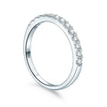 Best Selling Trendy Fine Women Jewelry Rings S925 Sterling Silver Moissanite Engagement Ring for Wedding Bridal Gift