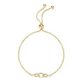 Modern Round Box Chain Adjustable Beads 925 Sterling Silver 0.8mm D0.07CT Real Moissanite Ladies Mossanite Bracelet for Women