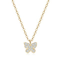 Chasau New Arrivals D Color Moissanite Pendant 925 Sterling Silver Nature Knot Bowknot Rope Butterfly Pendant Necklace for Women